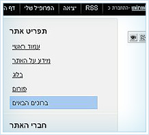 Website in regular mode